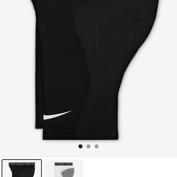 Nike Pro boys slider shorts. Size large - Picture 4 of 5